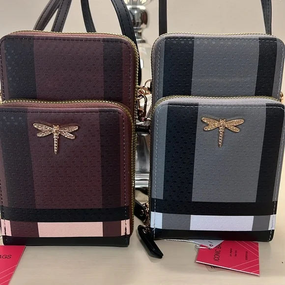 NWT: Dragonfly Crossbody Bag Choose 1 - Picture 5 of 5